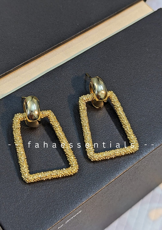 Golden Dazzle Earrings