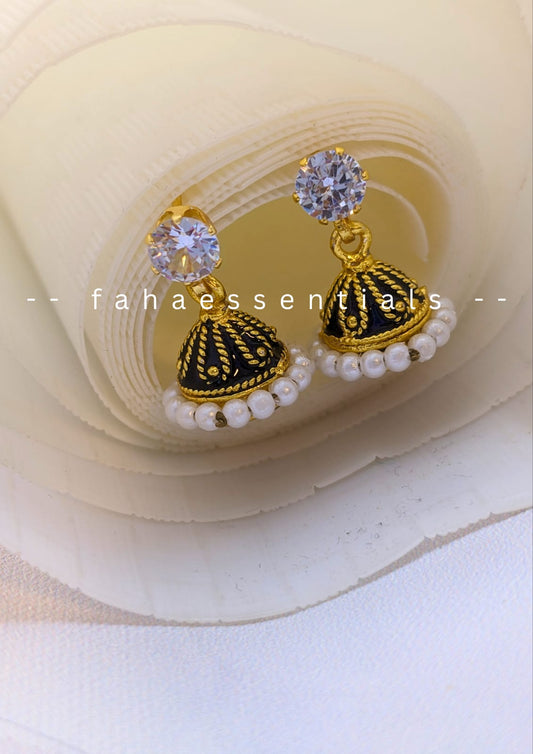 Zeenat Jhumki - Black