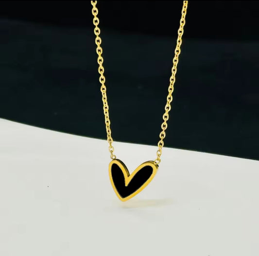 Black Heart Pendant