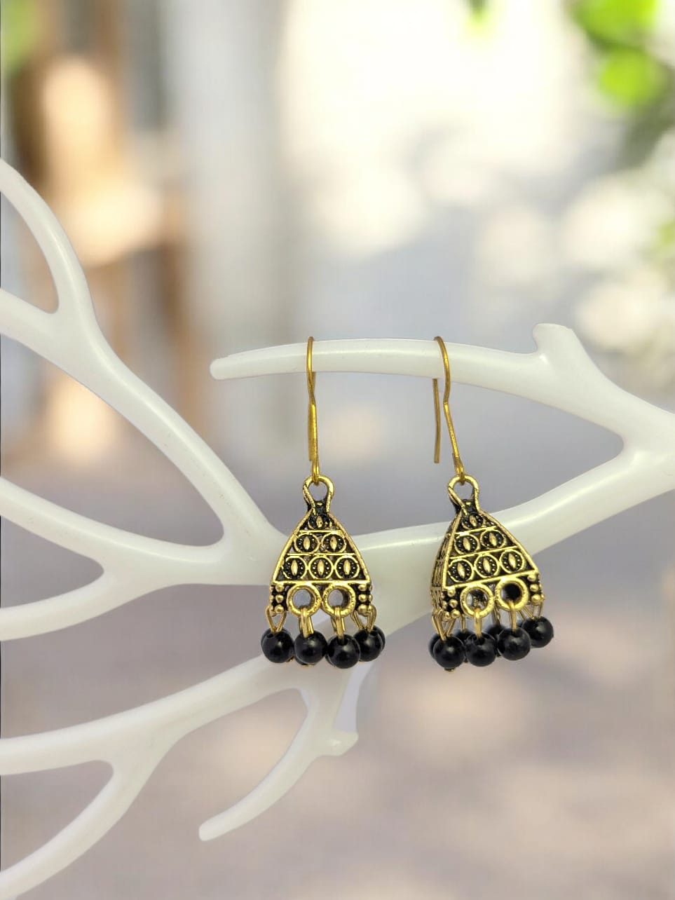 Anmol Jhumki - Black