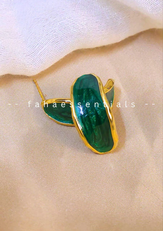 Vintage Green Earrings
