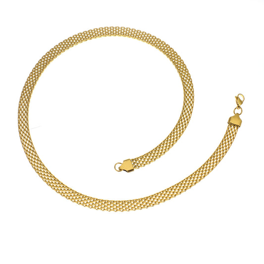Golden Cascade Necklace