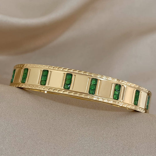 Emerald Glow Bracelet