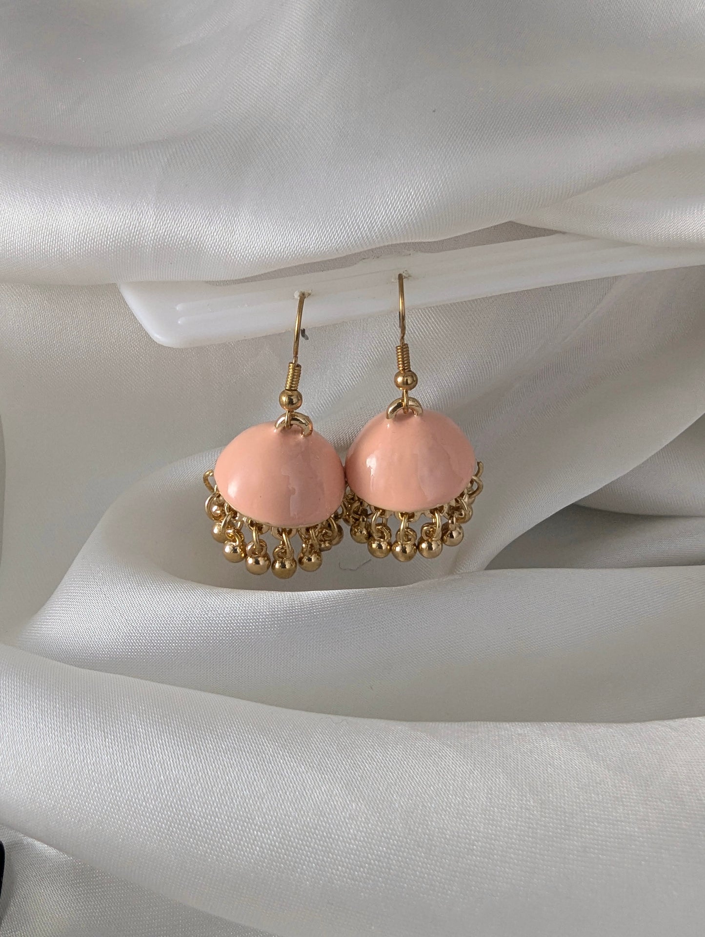 Bahaar Jhumki - Peach