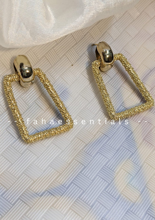 Golden Dazzle Earrings