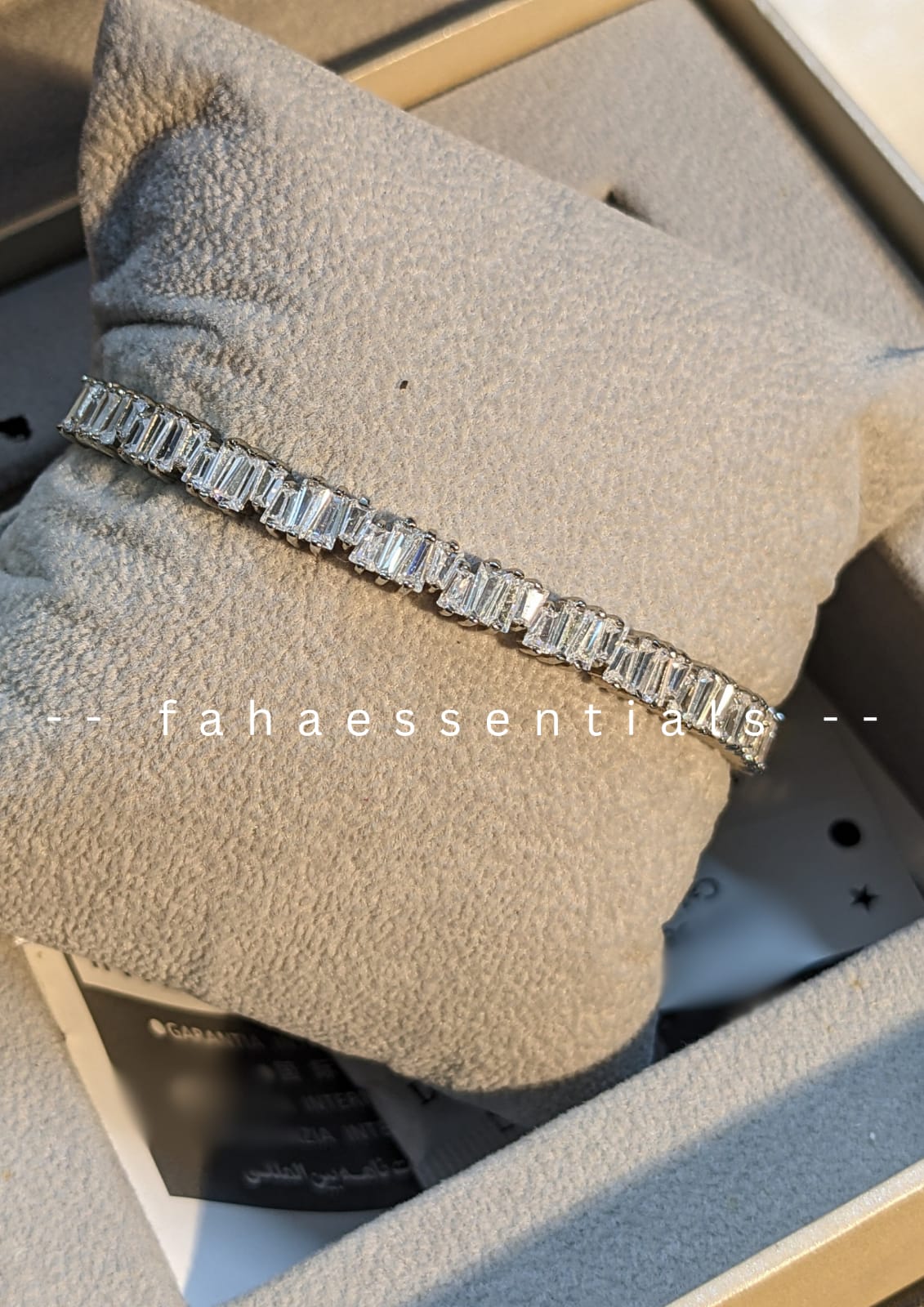 Radiant Baguette Cuff Bracelet