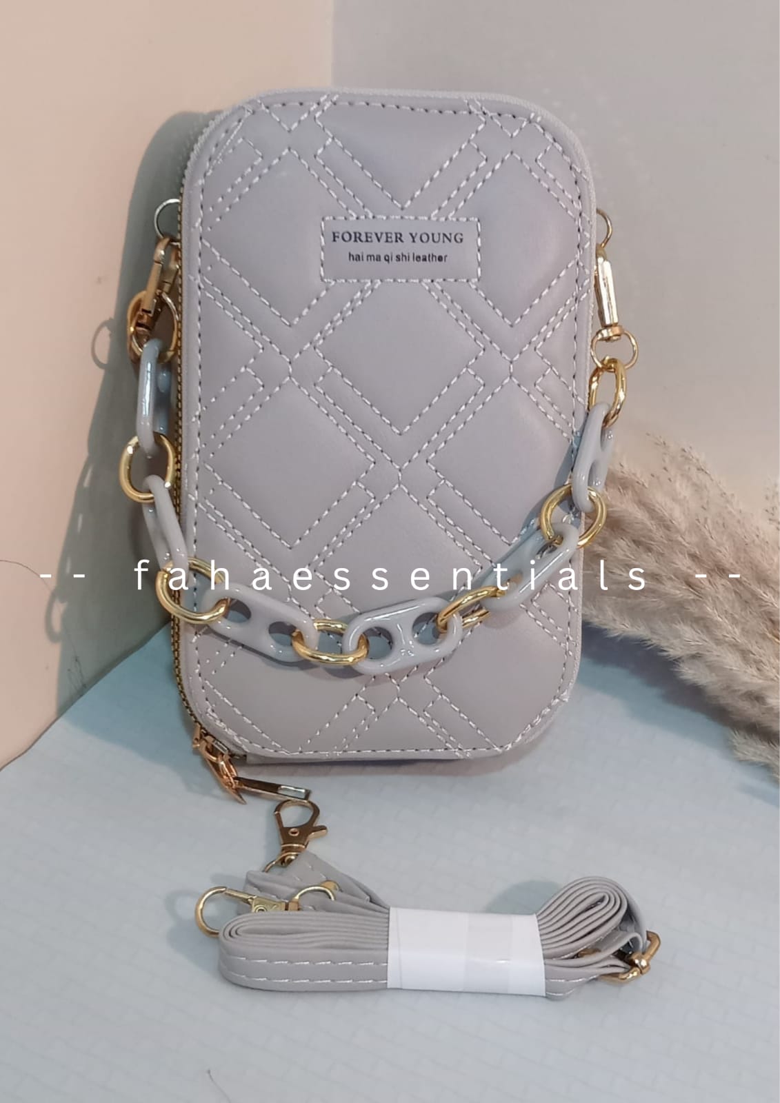 Crossbody- Grey