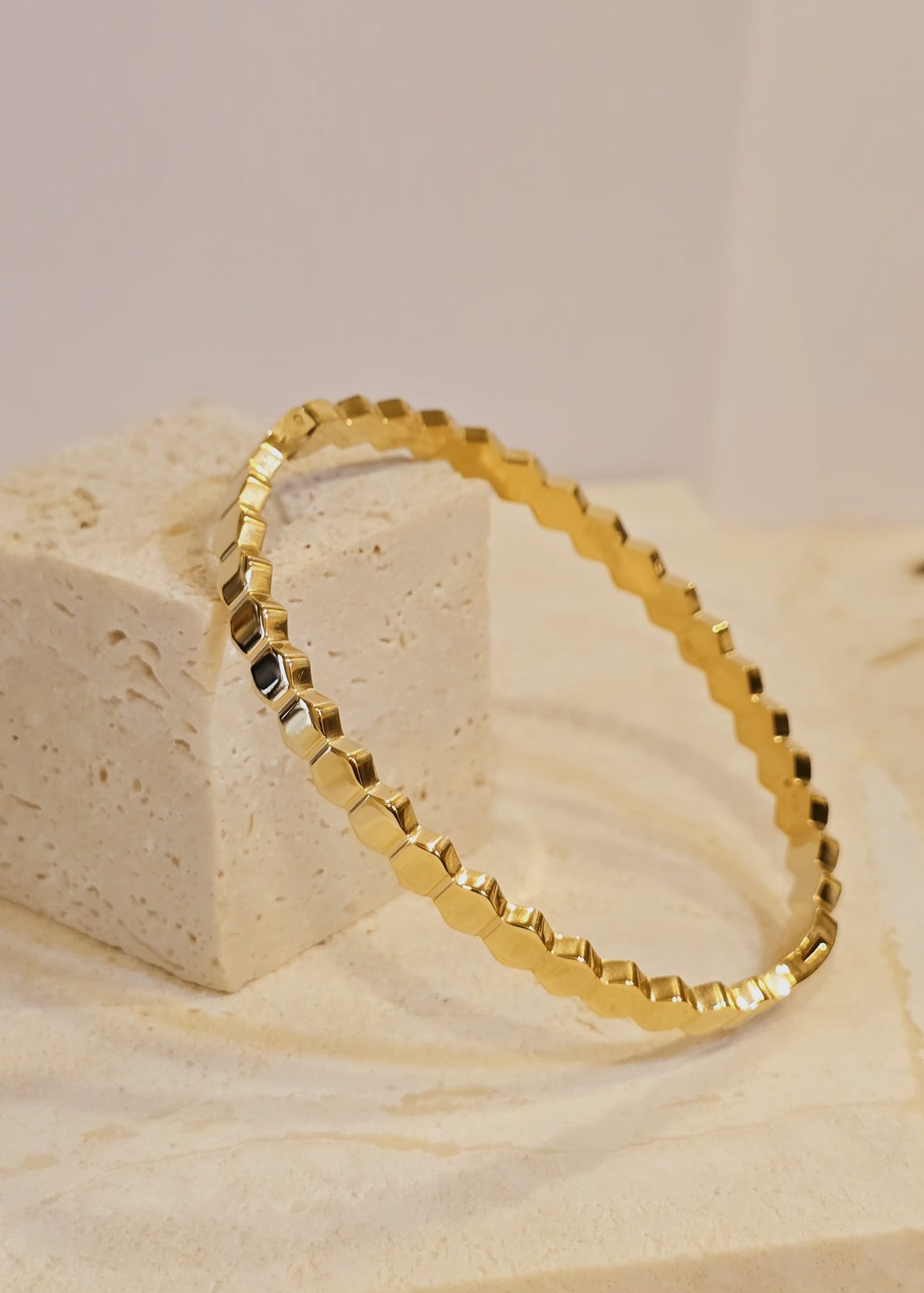 Hexagonal Sleek Bracelet