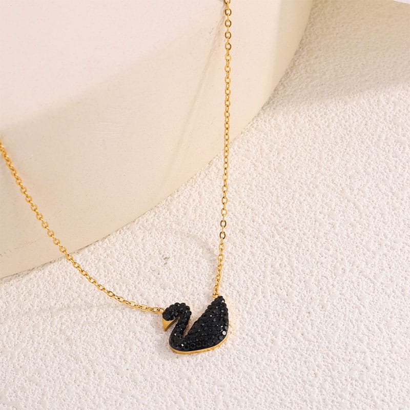 Black Swan Necklace