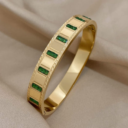 Emerald Glow Bracelet