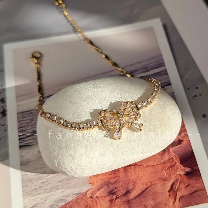 Radiant Bow Bracelet