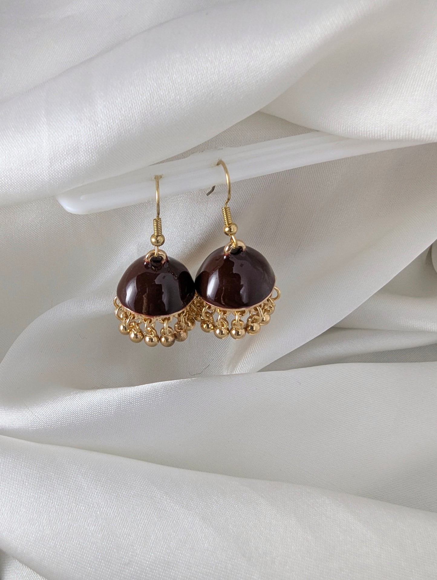 Bahaar Jhumki - Brown