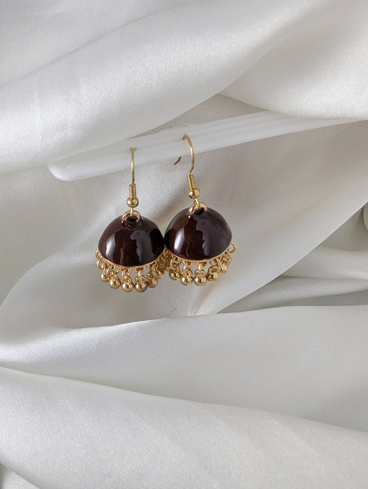 Bahaar Jhumki - Brown