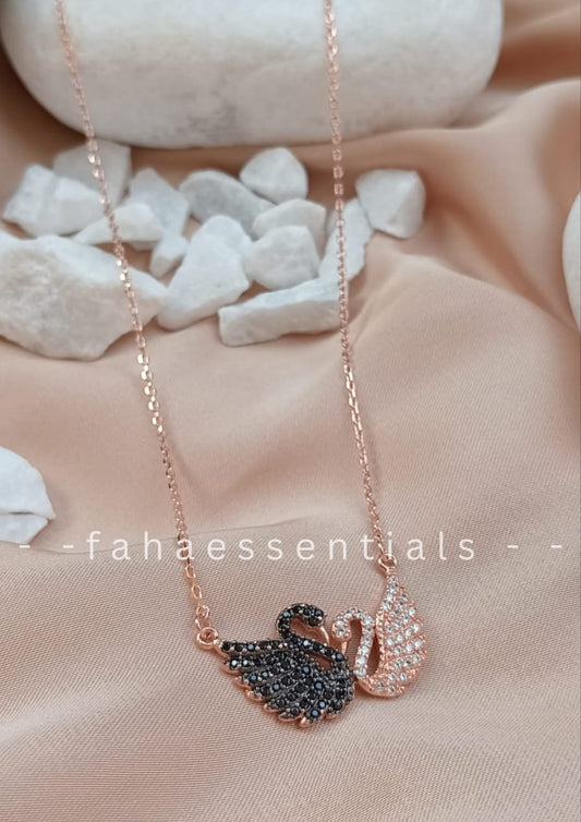 The Soulmate Swan Necklace
