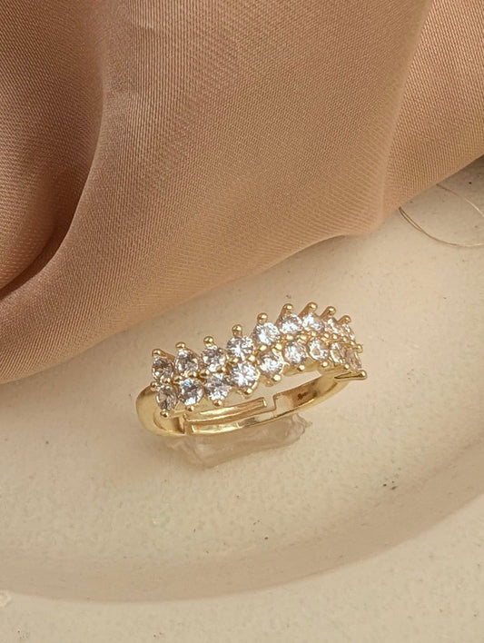 Golden Bliss Adjustable Ring