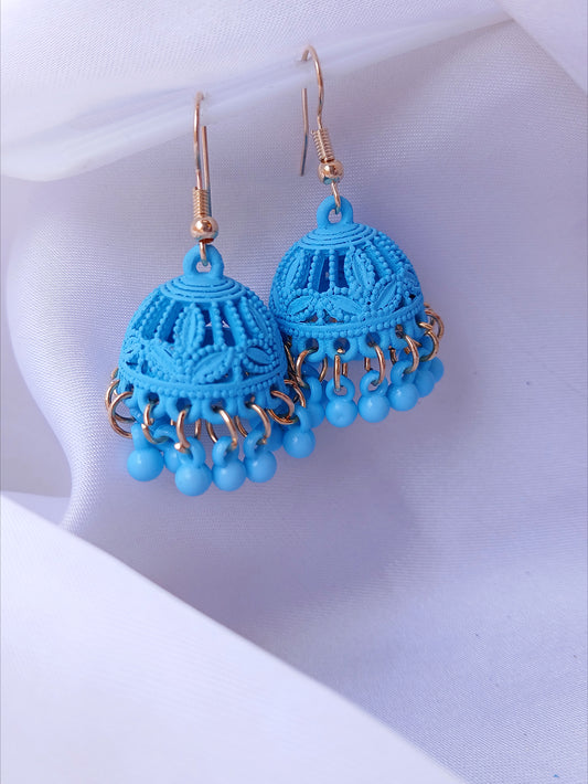 Gulnoor Jhumki - Blue