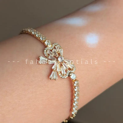 Radiant Bow Bracelet