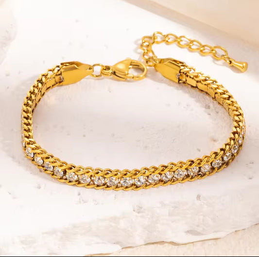 Twisted Stone Bracelet