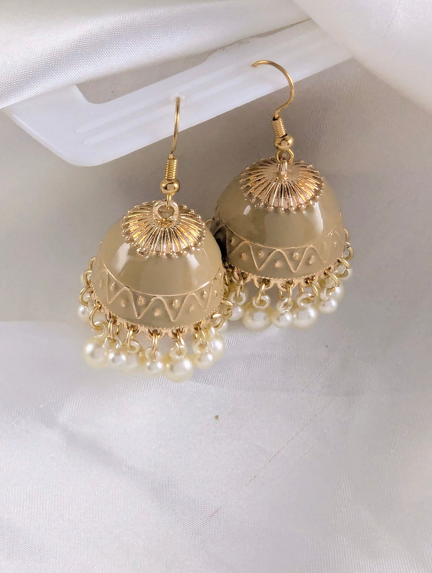 Gulbahar Jhumki - Brown