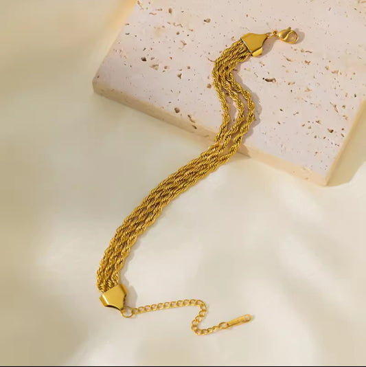 Three Layer Rope Bracelet