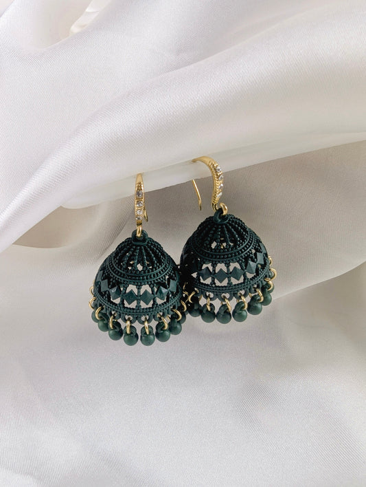 Mahrani Jhumki - Green