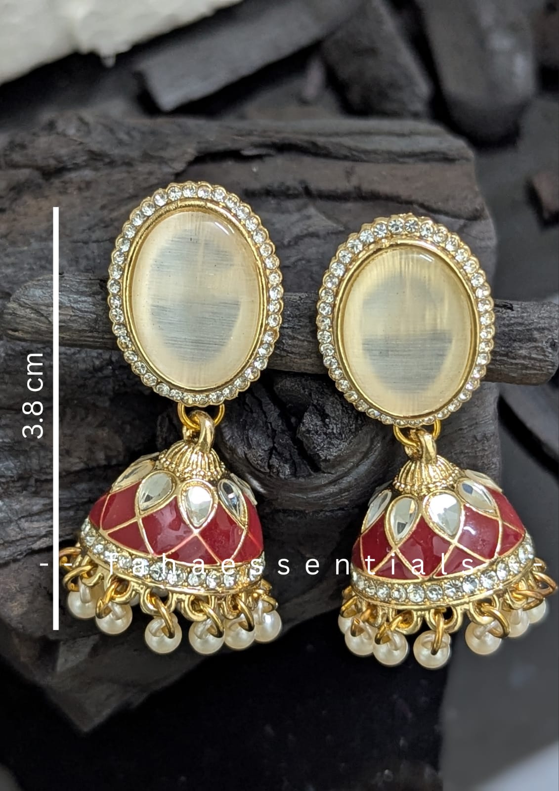 Husn Jhumki - Maroon