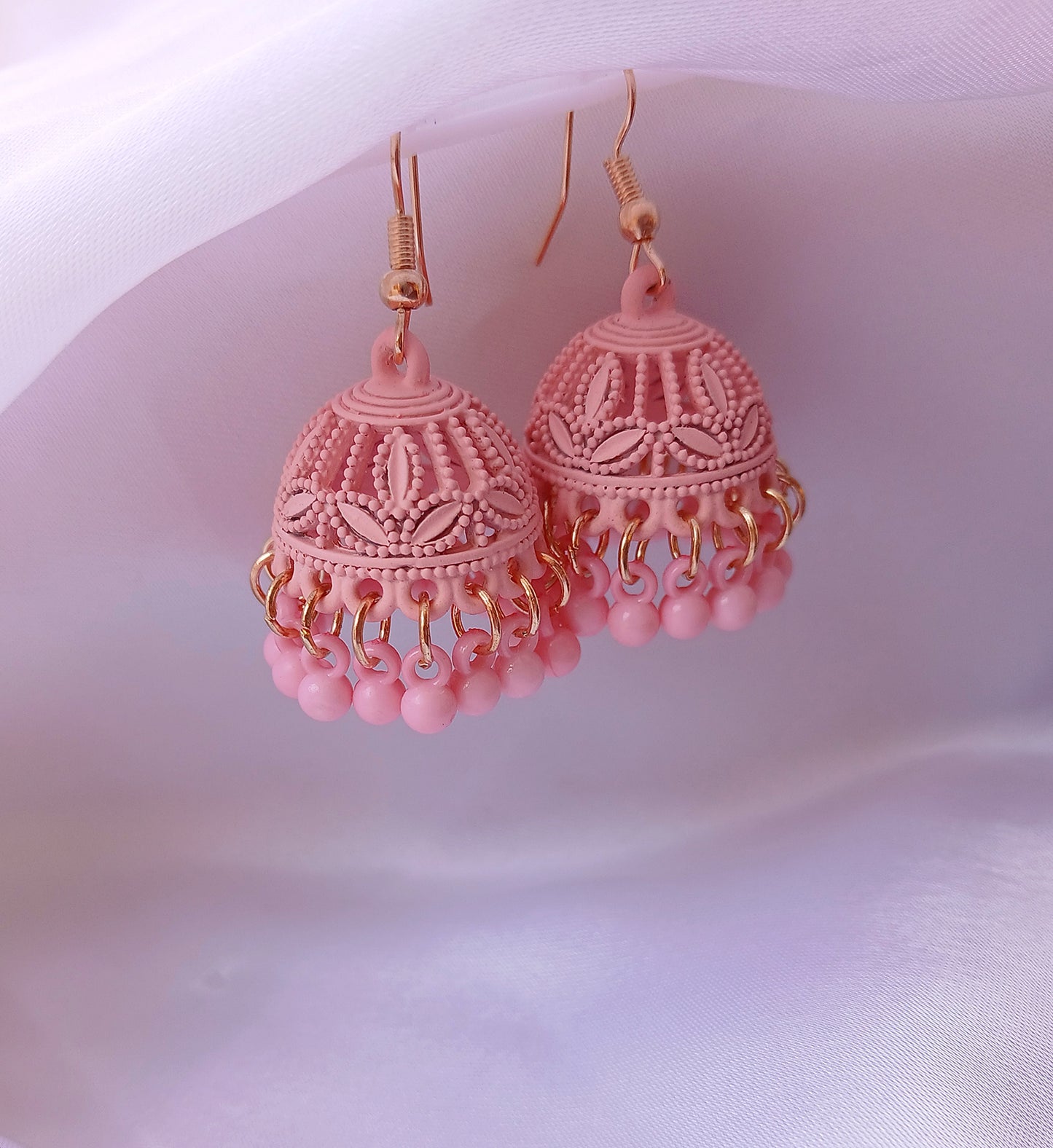 Gulnoor Jhumki - Pink