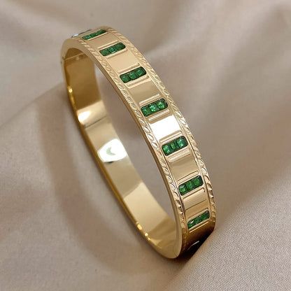 Emerald Glow Bracelet