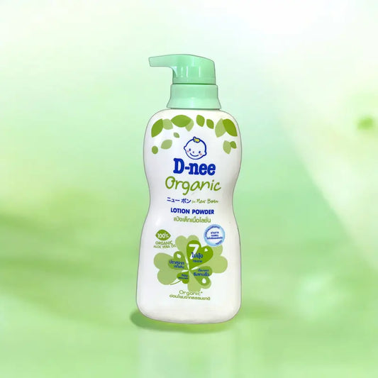 D-nee Organic Lotion Powder - Green 400ml